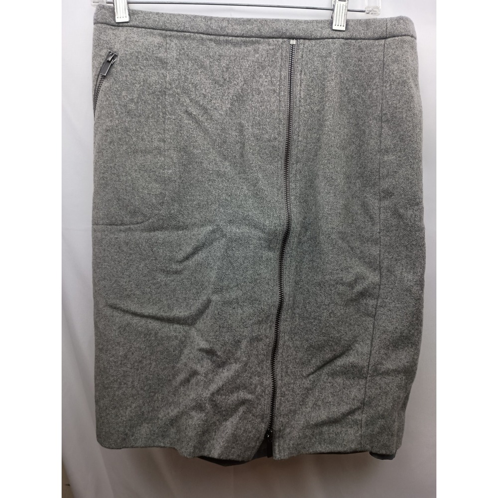 J crew 6 gray wool blend the pencil skirt church‎ office work